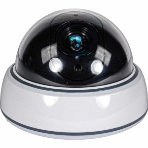 Dummy Dome Camera With LED, White Body